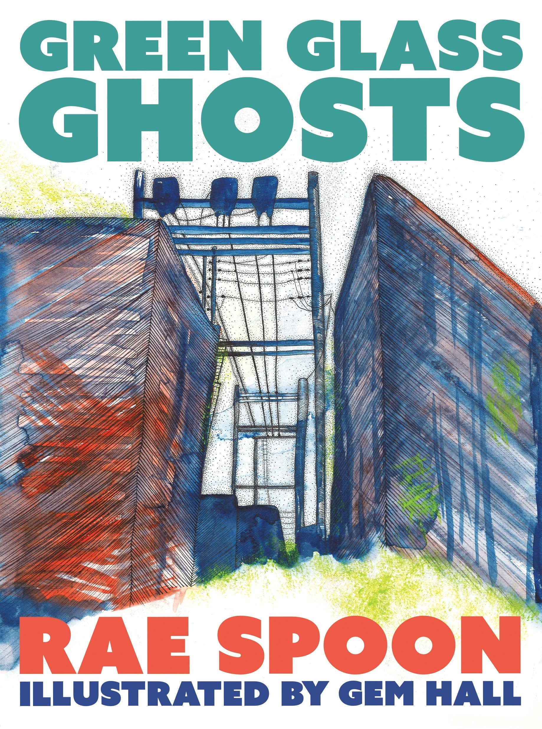 Book cover image for Green Glass Ghosts ISBN: 9781551528380